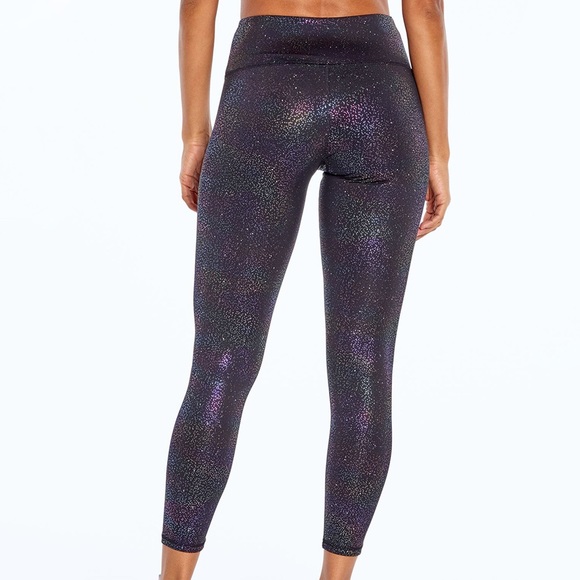 Black Foil Legging (M) and Sports Bra (S) Set from Cycle House by Marika NWT - Picture 10 of 10